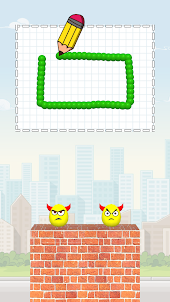 Draw To Smash: Logic puzzle