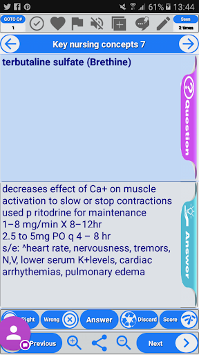 Easy Nursing Fundamentals Exam Screen 2