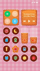 Wow Cookie Theme - Icon Pack