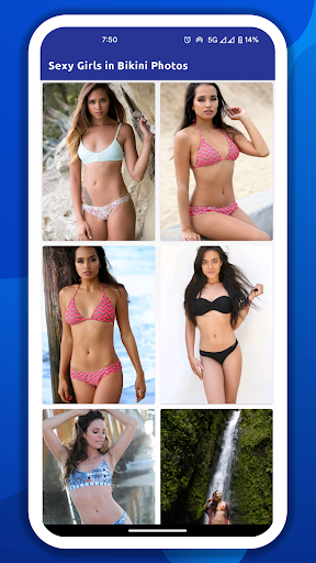 Android application Sexy Girls in Bikini Photos screenshort