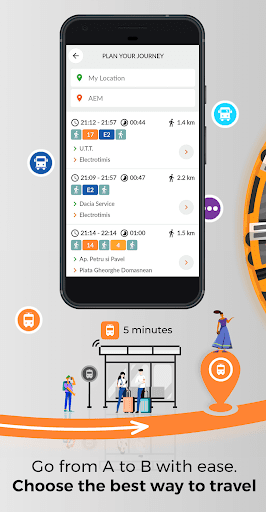 cityradar - public transport Screen 2