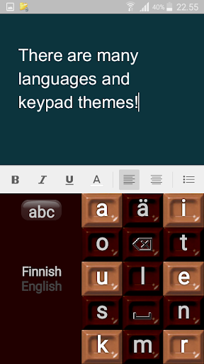 ComboKey Plus - Keyboard Screen 3