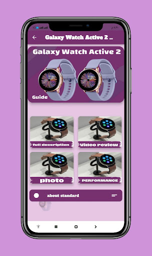 Android application Galaxy Watch Active 2 Guide screenshort