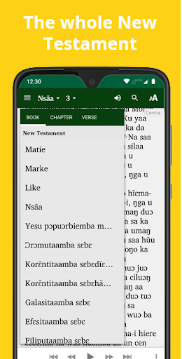 Cerma Bible - NT with audio Screen 2