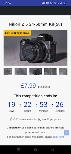 Camera Competition Screen 3