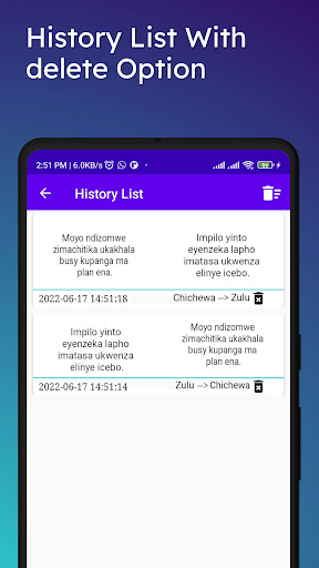 Chichewa To Zulu Translator Screenshot 4 - AppWisp.com