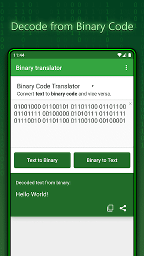 Binary Translator Screen 2