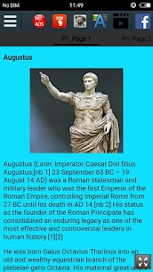 Dowlnoad Biography of Caesar Augustus v1.8 APK (MOD,Premium Unlocked) Free For Android 2