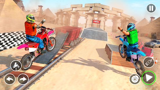 Dirt Bike Stunt Racing Games 2.1 APK screenshots 4
