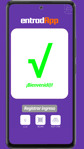 EntradApp Screen 3