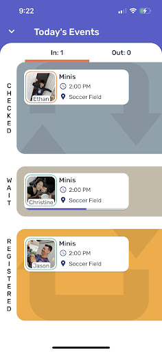 Smart Checkin Screen 3