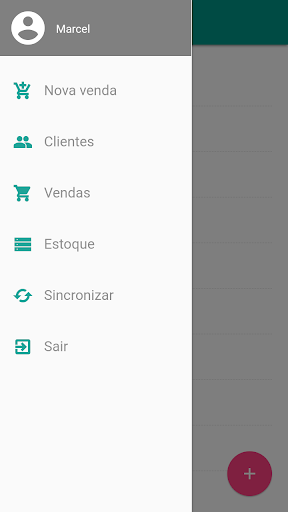 Android application App do Vendedor screenshort
