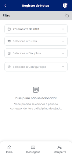UNIRG Professor Screen 3