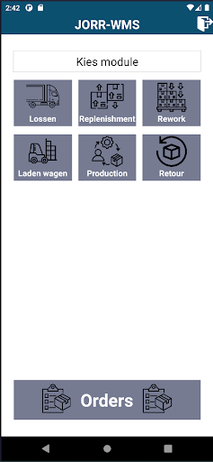Jorr-WMS Screen 3