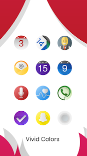 Oreo Silver Circle Icon Pack Screenshot