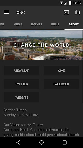 Compass North Church Screen 3