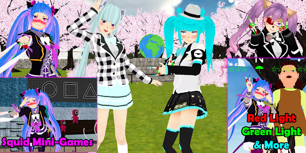 SchoolGirl AI 3D Anime Sandbox 242 APK screenshots 1