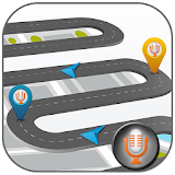 Voice GPS Navigation Search icon