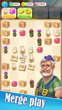 Game screenshot Merge Garden:Restoring Mansion apk download