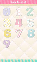 screenshot of Stamp Pack: Pastel Alphabet
