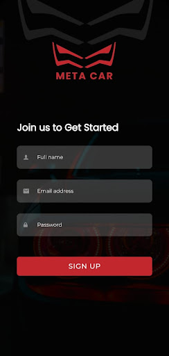Android application Meta Car screenshort