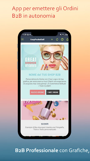 Android application EasyPocketSell Ordini Self B2B screenshort