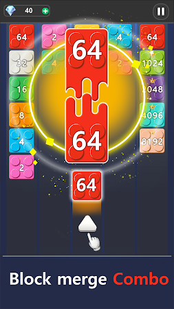Game screenshot X2 Merge Blocks - 2048 King apk download