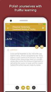 Financial & Banking Dictionary Screenshot