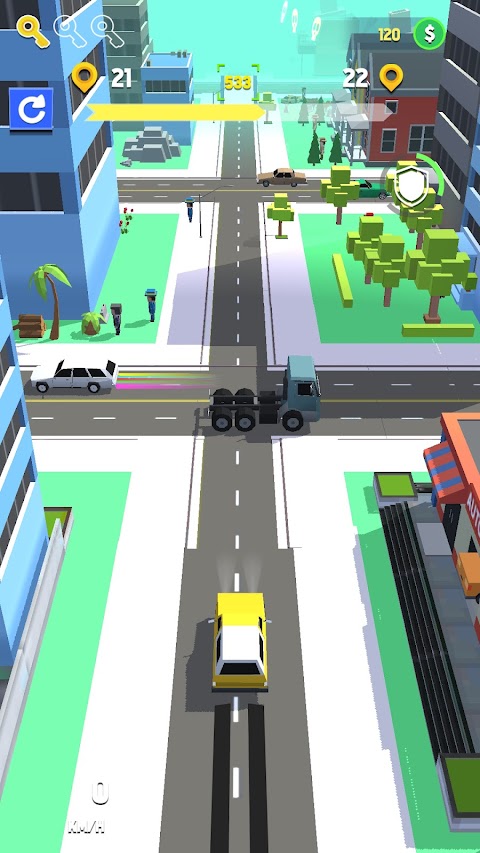 Crazy Driver 3D: Car Trafficのおすすめ画像1