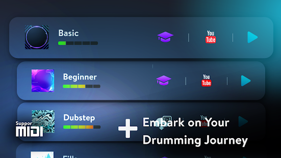 Real Drum: electronic drums Captura de pantalla