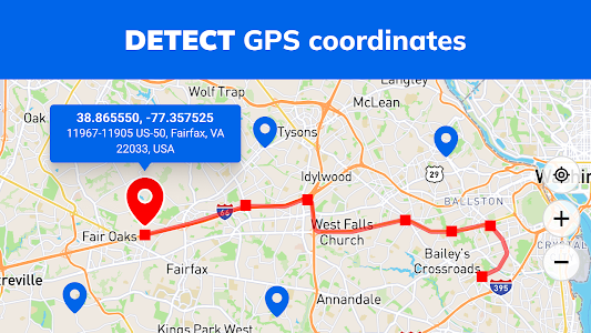 GPS Coordinates Locator Map Unknown