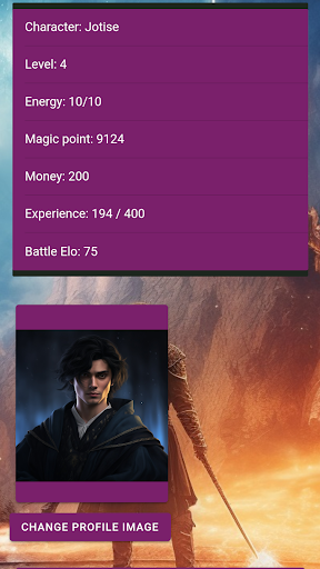 Android application Wizard Cosmos screenshort