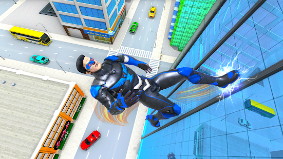 Rope Hero Superhero Flying Screenshot