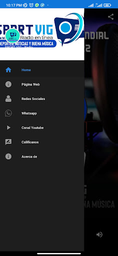 SPORT VIG RADIO Screen 2