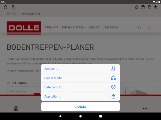 Gebr. DOLLE GmbH Screenshot
