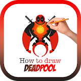 How To Draw deadpool icon