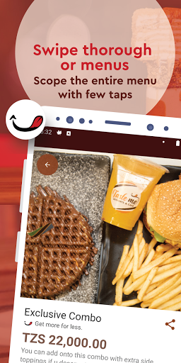 Android application Taste Me Desserts & Café screenshort