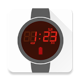 RedLed Digital Watch Face icon