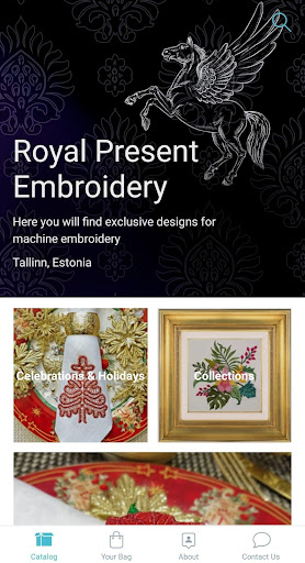 Android application Royal Present Embroidery screenshort