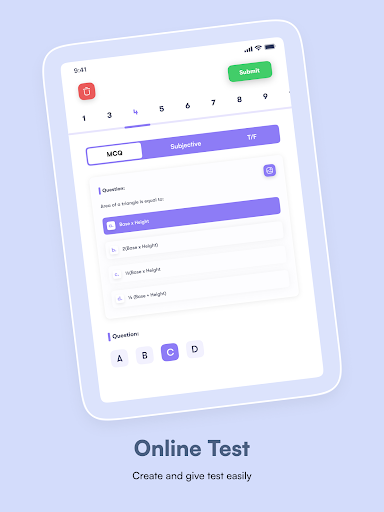 Screenshot of Educate - Online Classroom App