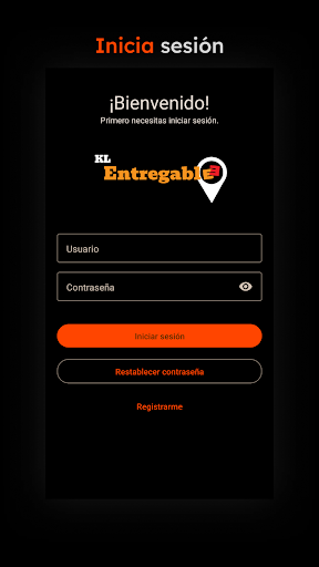 Android application KL Entregable screenshort