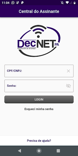 Android application DecNet PA screenshort