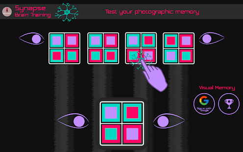 Synapse - Photographic Memory brain training Screenshot