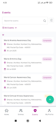 App screenshot