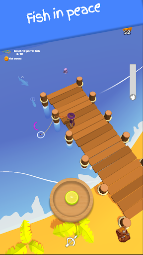 Android application Fishing Game screenshort