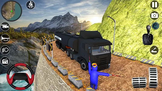 레인보우 친구 트럭 게임 3D