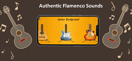 Στιγμιότυπο 2 Golpe de guitarra flamenca android