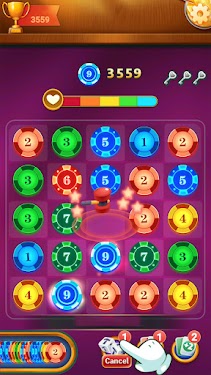 #1. Colorchips Player 21 (Android) By: Seener Game