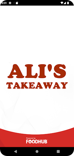 Android application Ali's Takeaway screenshort