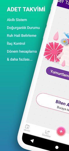 Android application Adet Takvimi - Regl Takibi screenshort